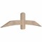Ekena Millwork Bellingham Smooth Timber Gable Bracket, Douglas Fir, 72"W x 18"H x 3 1/2"D x 5 1/2"F, 6/12 Pitch GBW072X18X0406BEL00SDF - alternate 3